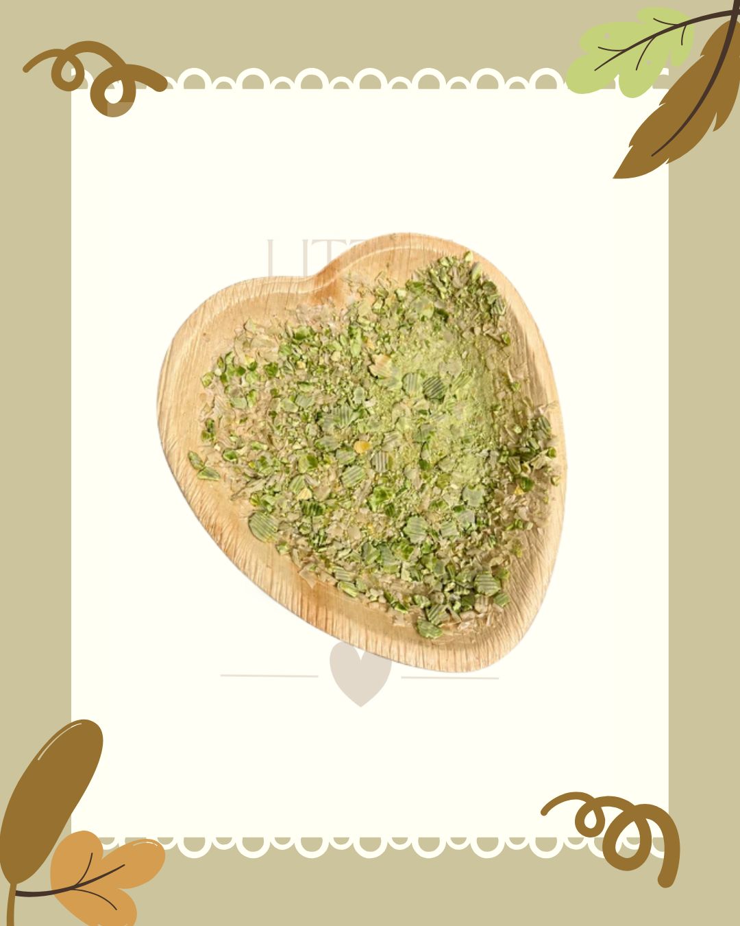 Pea Flake Heart Bowls - 3 pack